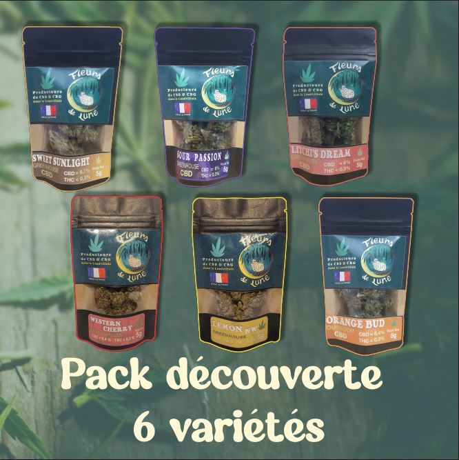 Pack découverte 6 variétés