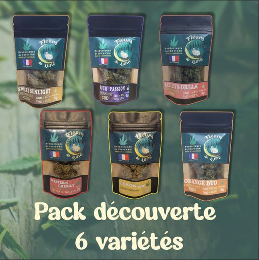 Pack découverte 6 variétés
